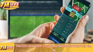 Tìm hiểu kèo chấp -1/1.5 là bao nhiêu cùng chuyên gia 7M 7 kèo chấp -1/1.5 là bao nhiêu