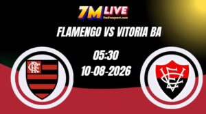 Soi kèo Flamengo vs Vitoria BA 05h30 Ngày 10/08/2026